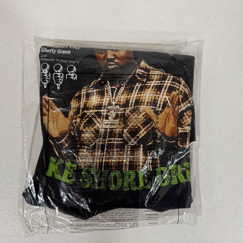 Fake Shore Drive Project Pat Ghetty Green Shirt 2XL Black Sold Out RARE Gildan